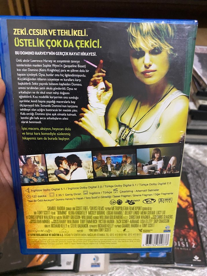 Domino DVD - Keira Knightley, Mickey Rourke, Edgar Ramirez - Görsel 2