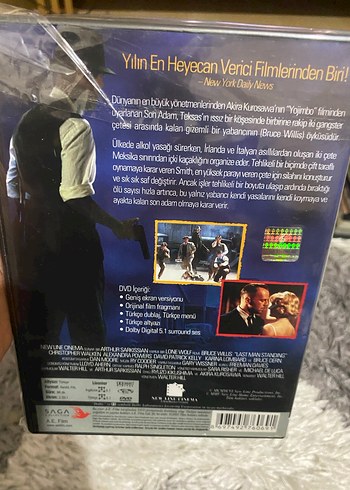 Last Man Standing - Bruce Willis DVD - Görsel 2