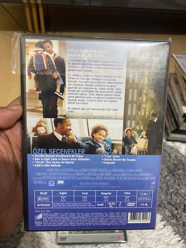 The Pursuit of Happyness DVD - Will Smith - Görsel 2