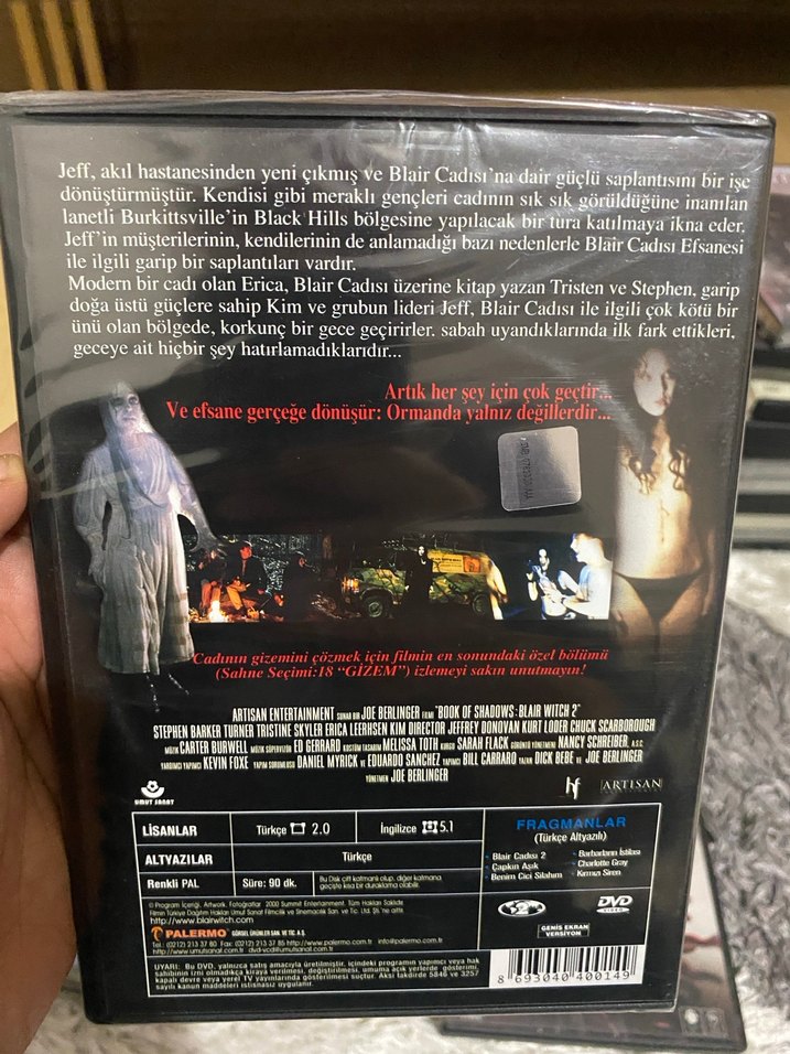 Blair Cadısı 2 DVD - Gölge Dili - Görsel 2