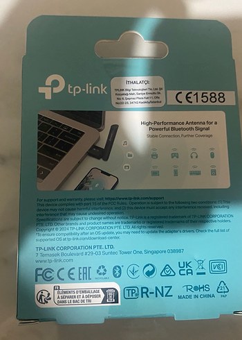 TP-Link UB500 Plus Bluetooth USB Adaptör - Görsel 2