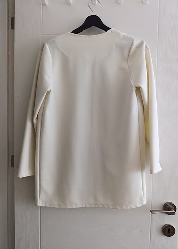 Uzun Kollu Bluz Hırka - Görsel 3