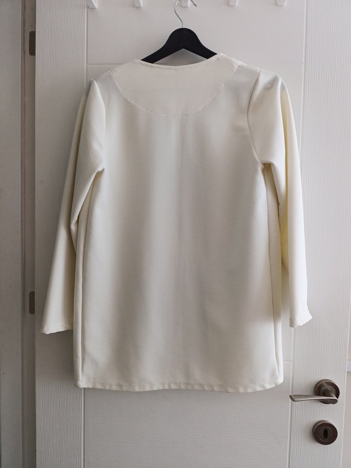 Uzun Kollu Bluz Hırka - Görsel 3