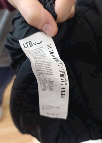 Siyah LTB Kadın Mont - Görsel 4