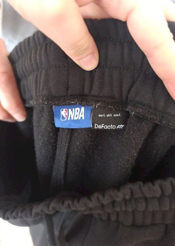 Siyah Baskılı Eşofman Altı - Görsel 2