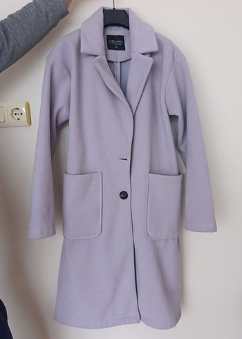 Lila Cepli Uzun Kaban - Görsel 5