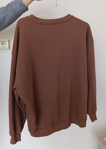 Kahverengi ayıcıklı kazak oversize - Görsel 3