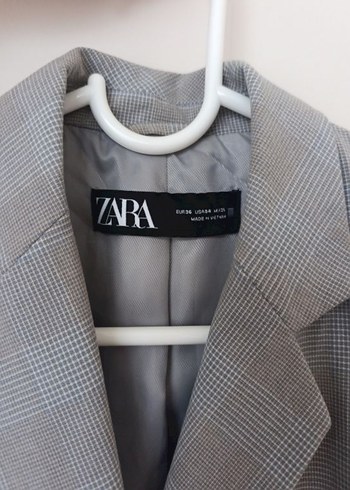 Zara Gri Kadın Blazer Ceket - Görsel 2