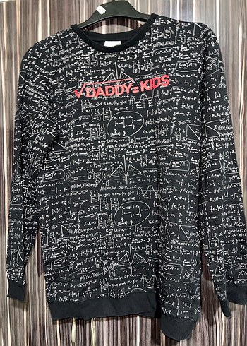 Erkek Çocuk Siyah Baskılı Sweatshirt - Görsel 3