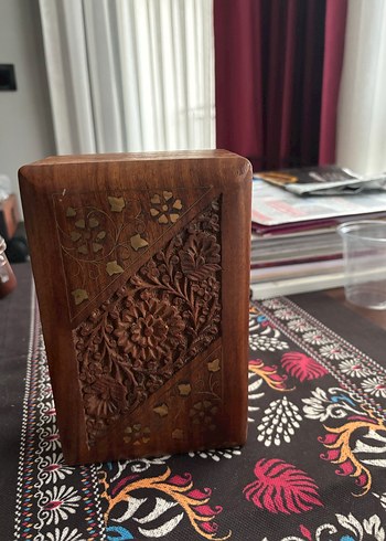 Ahşap Vintage Eşya Kutusu 3 adet - Görsel 5