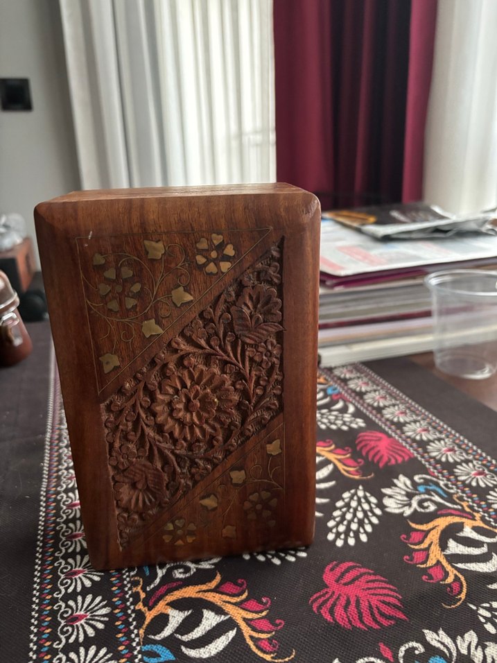 Ahşap Vintage Eşya Kutusu 3 adet - Görsel 5