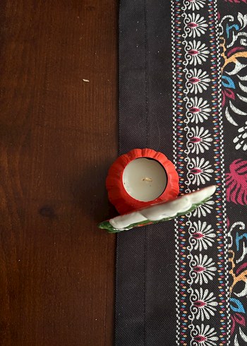 Renkli Ghost Cadılar Bayramı Mumluk Figür - Görsel 3