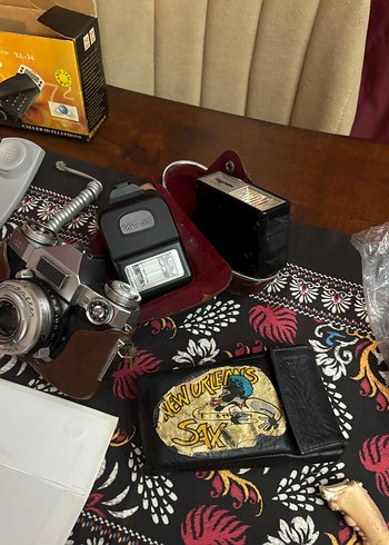 Zeiss Vintage Kahverengi Kaplamalı Gri Filmli Fotoğraf Makinesi - Görsel 4