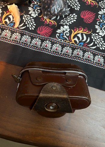 Zeiss Vintage Kahverengi Kaplamalı Gri Filmli Fotoğraf Makinesi - Görsel 5