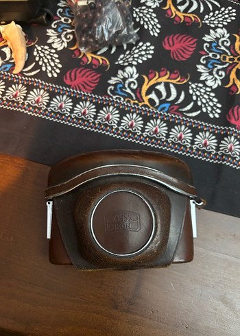 Zeiss Vintage Kahverengi Kaplamalı Gri Filmli Fotoğraf Makinesi - Görsel 2