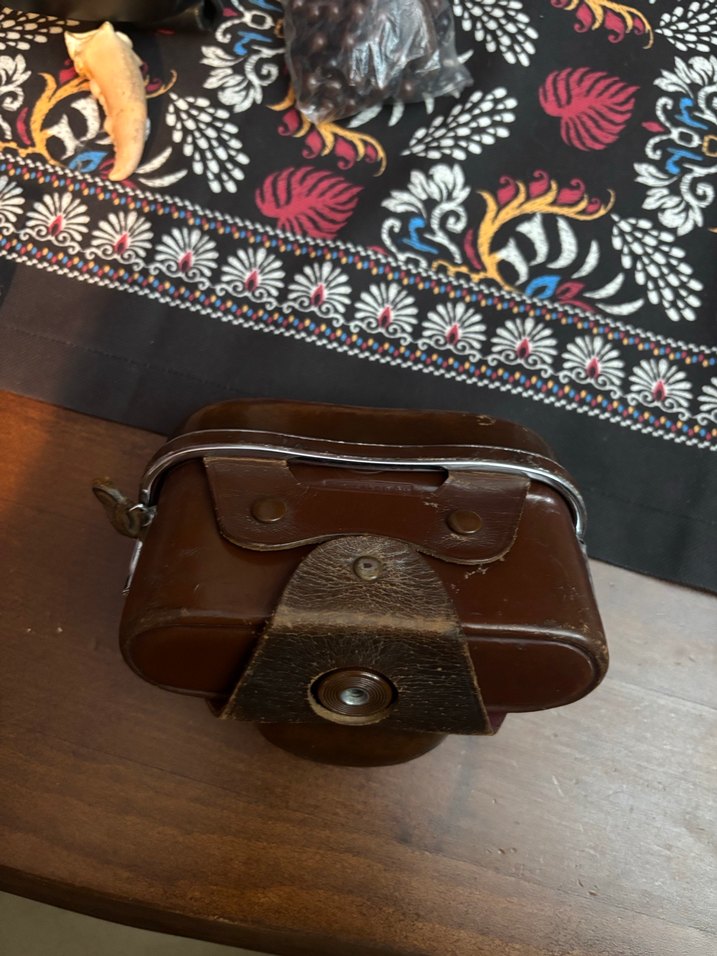 Zeiss Vintage Kahverengi Kaplamalı Gri Filmli Fotoğraf Makinesi - Görsel 5