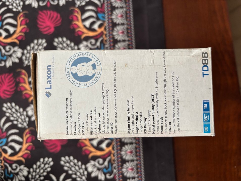 Vintage Laxon TDB8 Kablolu Telefon Seti Yeşil - Görsel 2