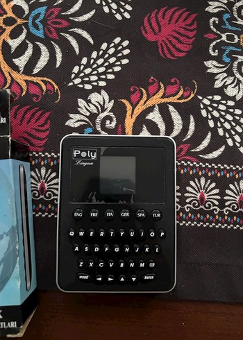 Vintage Poly Elektronik Sözlük Siyah - Görsel 3