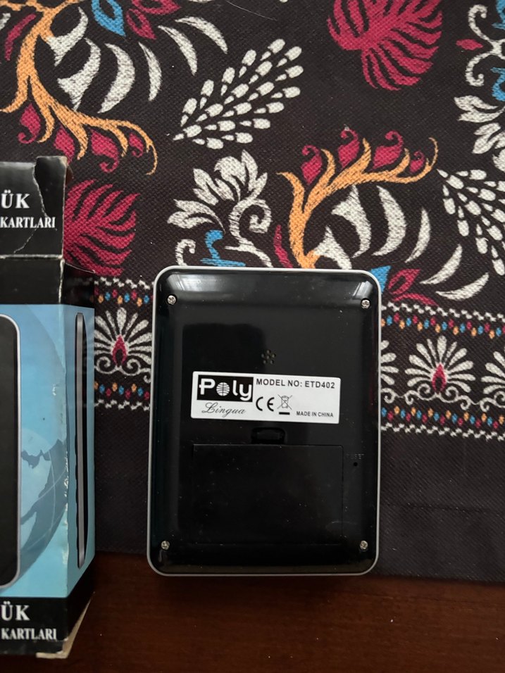 Vintage Poly Elektronik Sözlük Siyah - Görsel 4