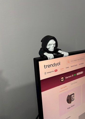 Azrail Monitör Üstü Süsü Dekoratif Aksiyon Figürü - Görsel 2