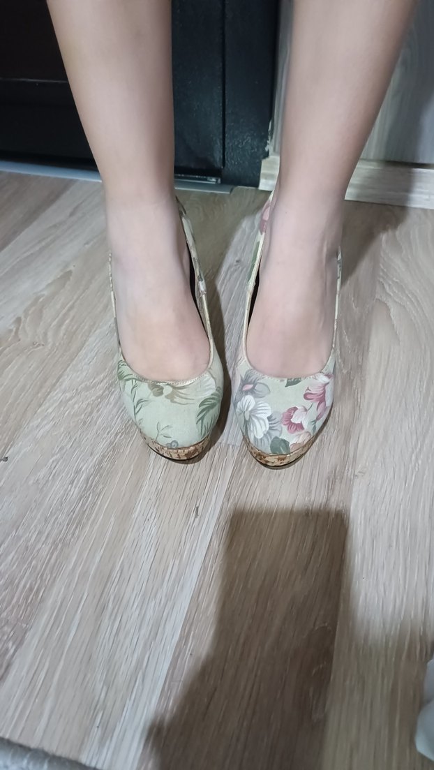 Vintage Desen Platform Topuk  Uygun Fiyat  Topuk Tamirlik - Görsel 4