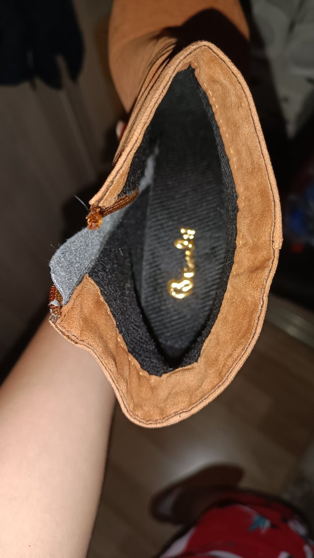 39 Numara Süet Topuklu Bot  Sıfır, Hiç Giyilmedi - Görsel 5