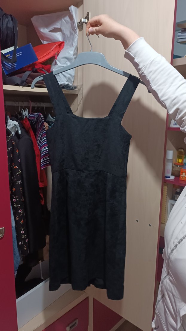 DeFacto Sıfır XS Düğmeli Mini Elbise  Hiç Giyilmedi - Görsel 3