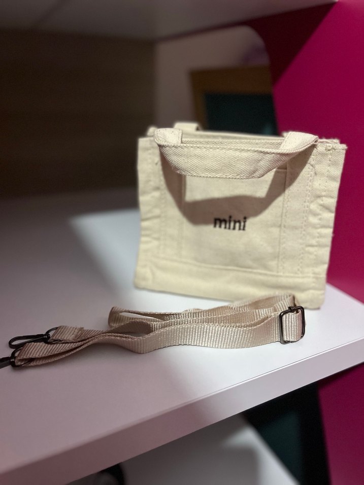 Beyaz Mini Kadın Günlük Çanta - Görsel 3