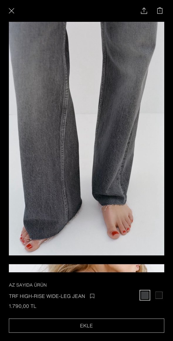 Zara jean - Görsel 2