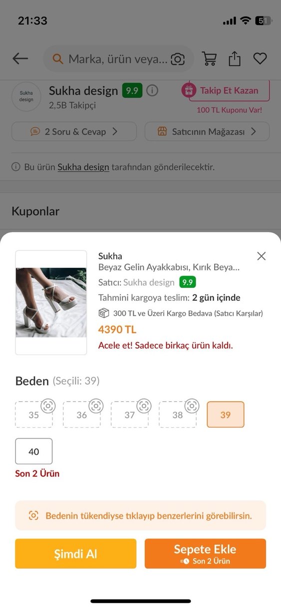 Beyaz Hakiki Deri Platform Topuklu Gelin Abiye Ayakkabı - Görsel 2
