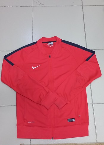 Nike Kirmizi Erkek Fermuarli Hirka