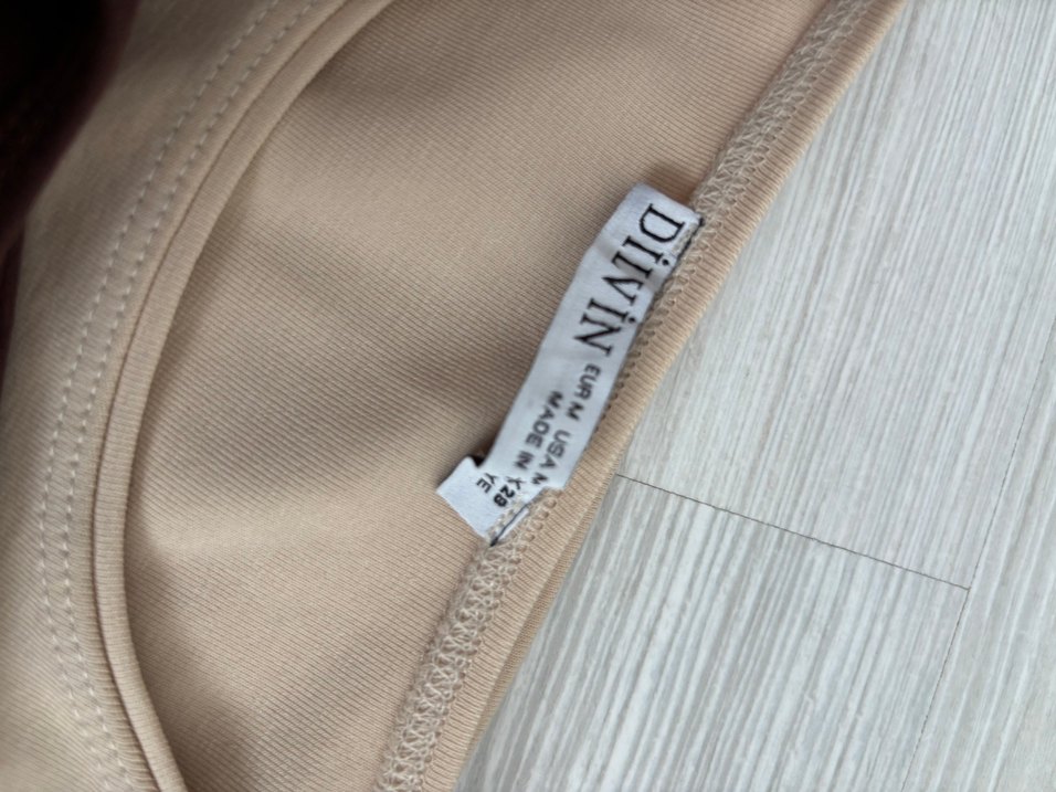 Dilvin Bej & kahverengi ikili Basic Kadın Pamuklu Atlet - Görsel 3