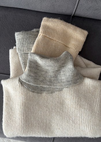 Mango Boğazlı, Rahat Kesim Kadın Triko Kazak - Görsel 3