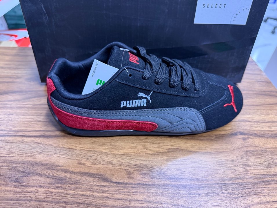 Puma Siyah Kırmızı Unisex Spor Ayakkabı - Görsel 3
