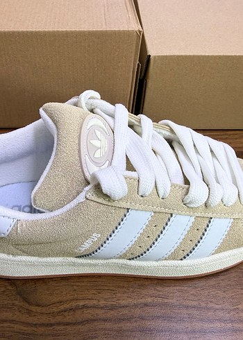 Adidas Campus Bağcıklı Kadın Spor Ayakkabı - Görsel 3