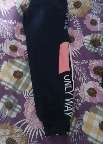 Kız Çocuk Siyah  Rahat Eşofman - Görsel 2