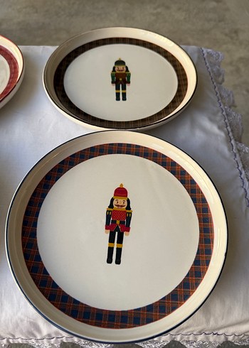 Yılbaşı Kurşun Asker Tabak Seti - Görsel 4