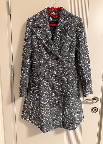 Adil Işık GünCel Marka Kruvaze Kaban - Görsel 3