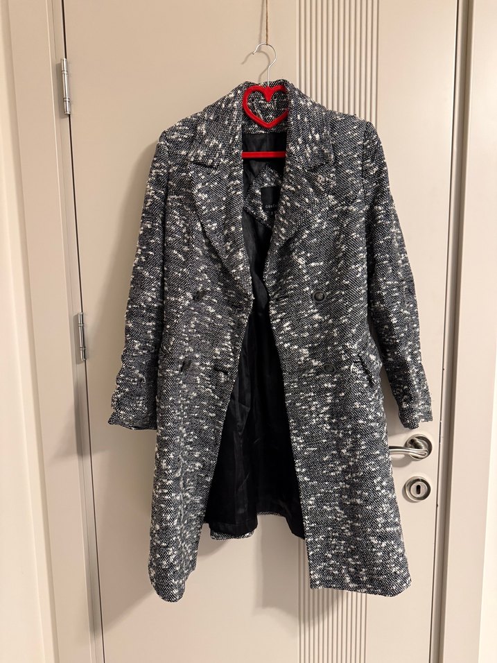 Adil Işık GünCel Marka Kruvaze Kaban - Görsel 5