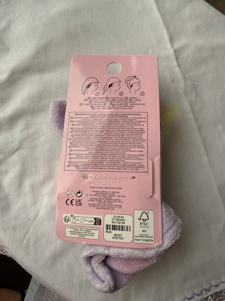 Unicorn Çocuk Saç Havlusu - Görsel 2