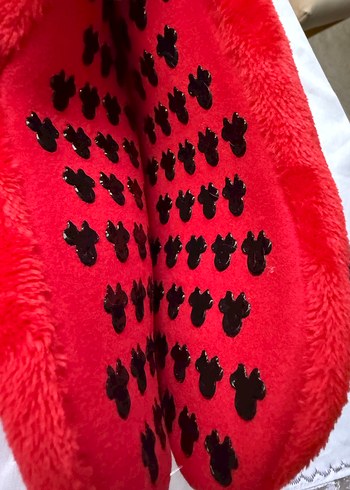 Lisanslı Disney Minnie Mouse Ev Terliği - Görsel 3