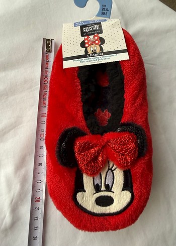 Lisanslı Disney Minnie Mouse Ev Terliği - Görsel 5