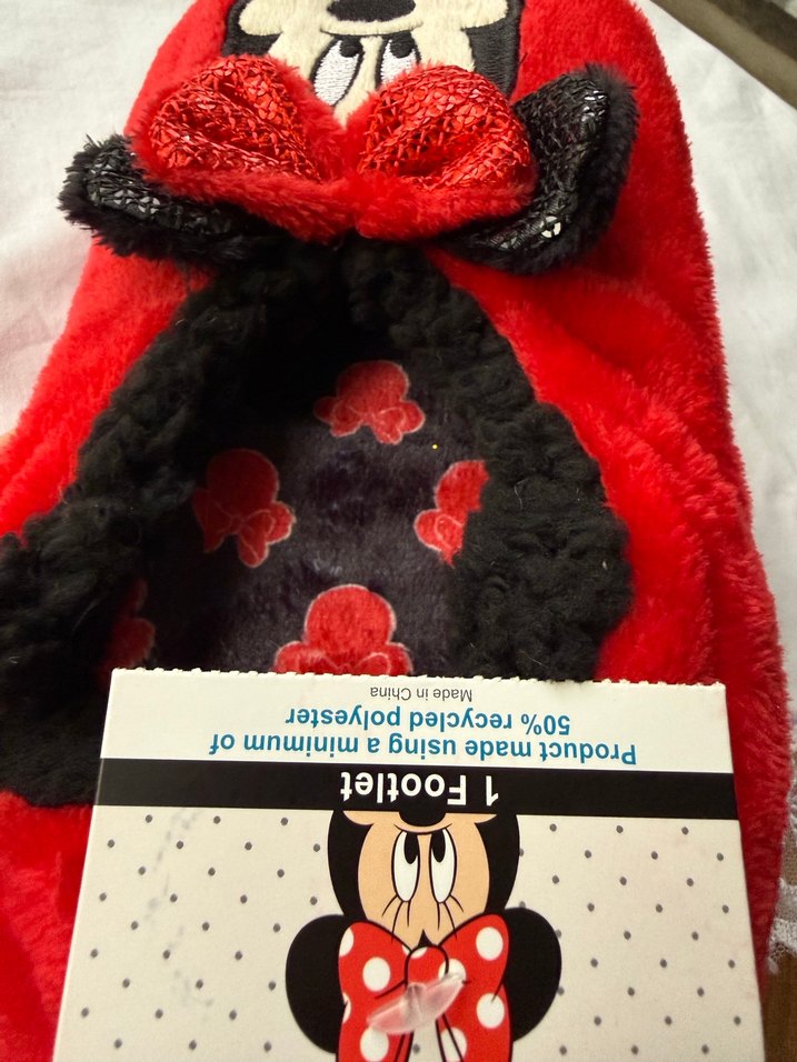 Lisanslı Disney Minnie Mouse Ev Terliği - Görsel 4