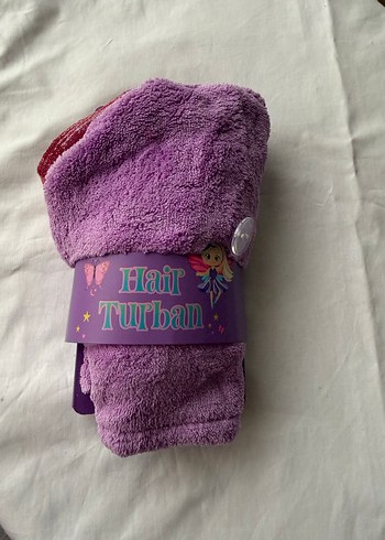 Kelebek Kanatlı Çocuk Saç Havlusu - Görsel 3