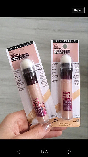 Maybelline age rewind kapatıcı concealer