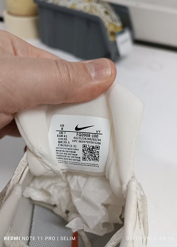 GORE-TEX Beyaz Erkek Spor Ayakkabı - Görsel 4