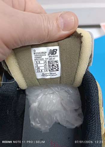 New balans 2002R Kadın yada çocuk ayakkabı - Görsel 4