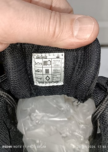 BOSS Siyah Kırmızı Erkek Spor Ayakkabı - Görsel 3