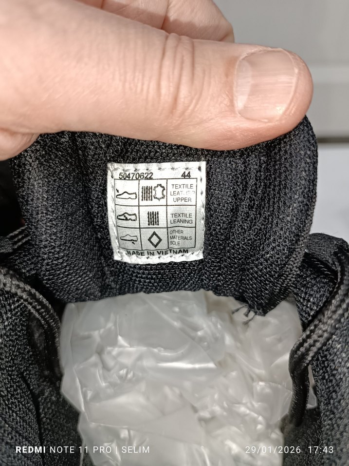 BOSS Siyah Kırmızı Erkek Spor Ayakkabı - Görsel 3