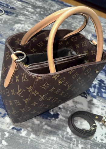 Klasik Paris Bohem Tarzı Kahverengi Deri Çanta - Görsel 2